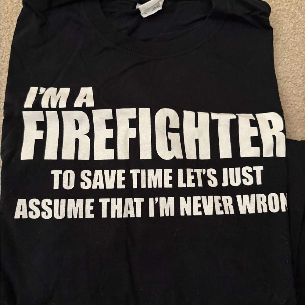 Jerzees Black T-Shirt
